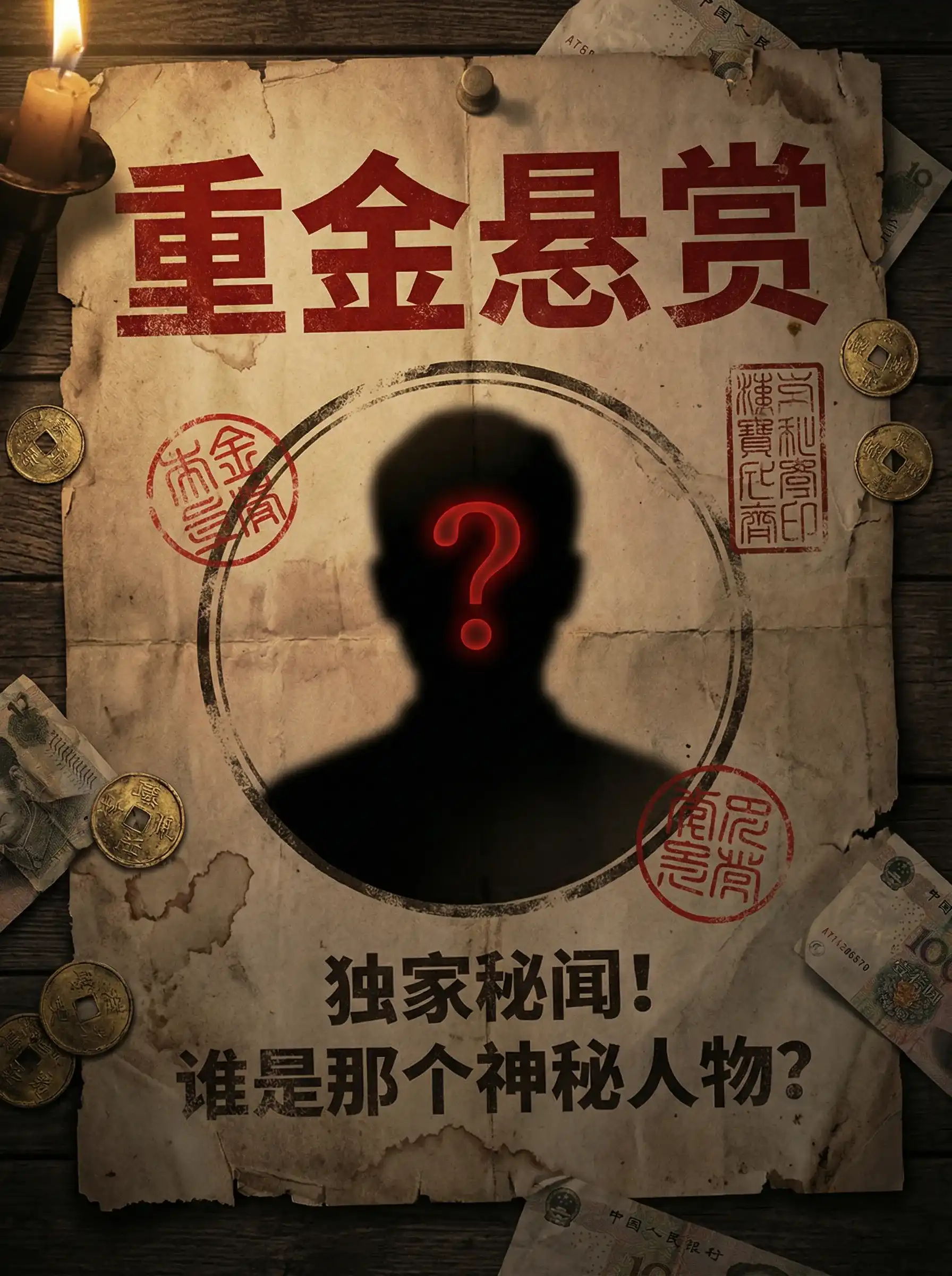 特殊案件调查处 - 重金悬赏线索征集令